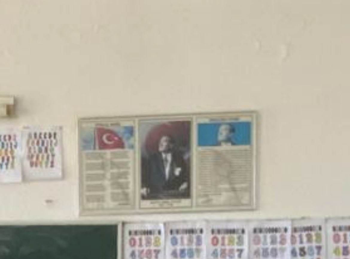 Balkanlar, Türk coğrafyası. Okullarda ‘andımızı’ okuyor, okul duvarlarına Atatürk’ün resimlerini asıyorlar. Bu kadar! 📷 📍Makedonya ‘nın başkenti Üsküp’ün G. Doğusu Demirkapı köyü