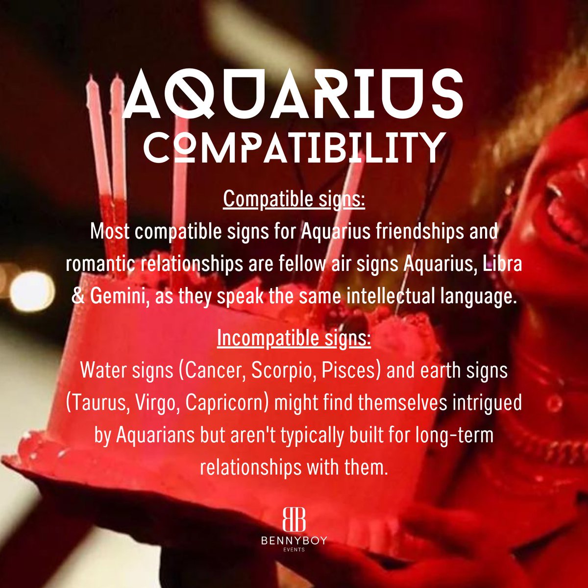 ITS AQUARIUS SEASON SO LETS CELEBRATE YOU 🥳🎈
⁠
FREE ENTRY and a FREE DRINK on us
⁠
Slide in the DMs for more info
⁠
#aquariuszsn #aquarius #zodiacsign #bennyboyevents #valentines #celebration #londoncity