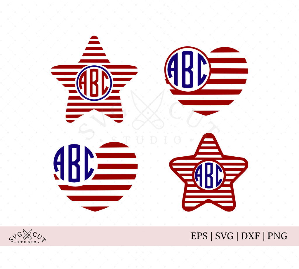 SVGCutStudio's tweet photo. Check out this product - #4th of July Star and Heart Monogram SVG Cut Files   
Shop now @ https://t.co/5MdVK12CMp 
#svgfiles #printable #printable #monogram #fonts https://t.co/5XMPce8oCx