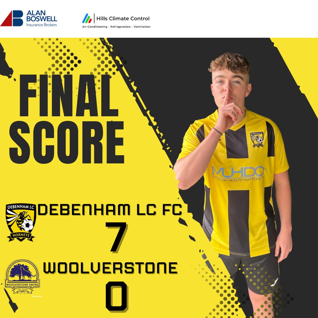 DebenhamLCFC's tweet photo. 🐝⚽🐝 Today's Result 🐝⚽🐝

The Reserves got back on track today with a win against Woolverstone United F.C Reserves. Final score 7-0.

Man of the match today goes to Jamie Jennings.

Both teams back in action next weekend, more details to follow.

 #UpTheHornets https://t.co/P4wWuG560U