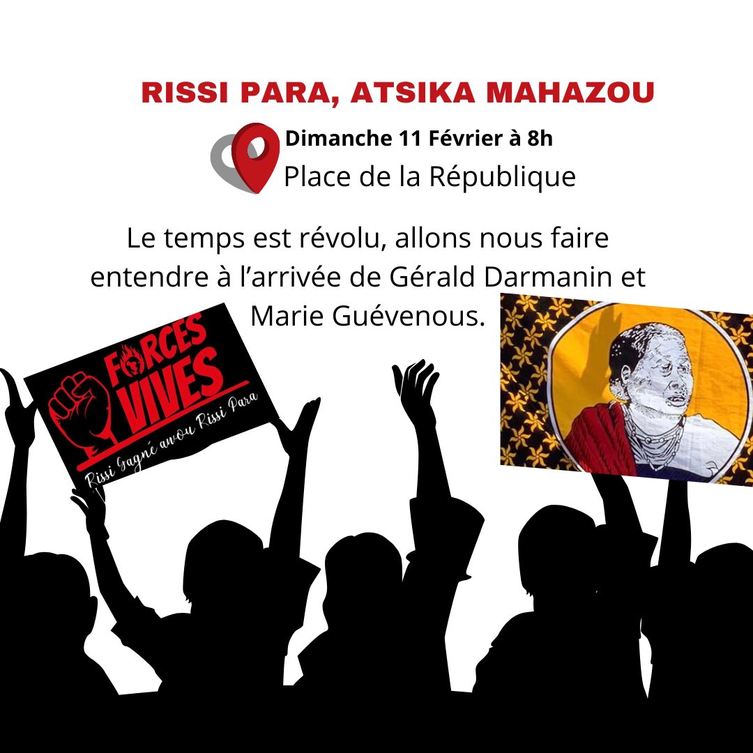 ForcesVives976's tweet image. Rendez-vous demain 8h, place de la République 🚨 #Mayotte #LesForcesVives