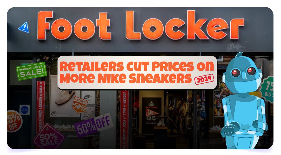 Retailers are slashing prices on more Nike sneakers in 2024! Click the link below to uncover the causes behind this move ⬇️ aiobot.com/retailers-cut-…