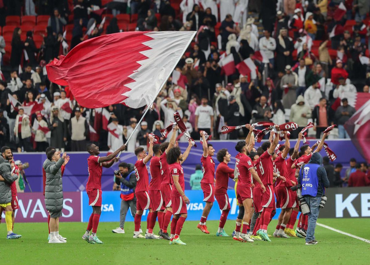 الف مبروك لمنتخب قطر وهاردلك لمنتخب الاردن .. بطولة تاريخية تنظيماً وتنافساً .. تحية اجلال وفخر لكل من ساهم وعمل 

 #قطر_الاردن