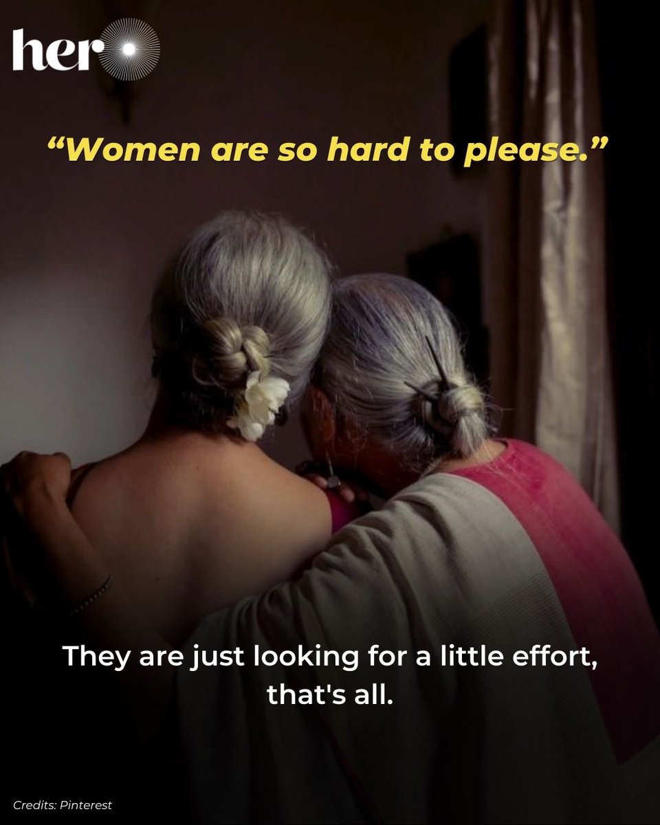 Hercircle_Off's tweet photo. Honestly, even if they are hard to please, it is extremely valid. But more often than not, most women are just asking for basic communication and respect.

#HerCircle #HerCircleHasNoLimits #Women #Communication #Respect #BasicCommunication #RespectWomen #Share https://t.co/0SFCHVc4bU