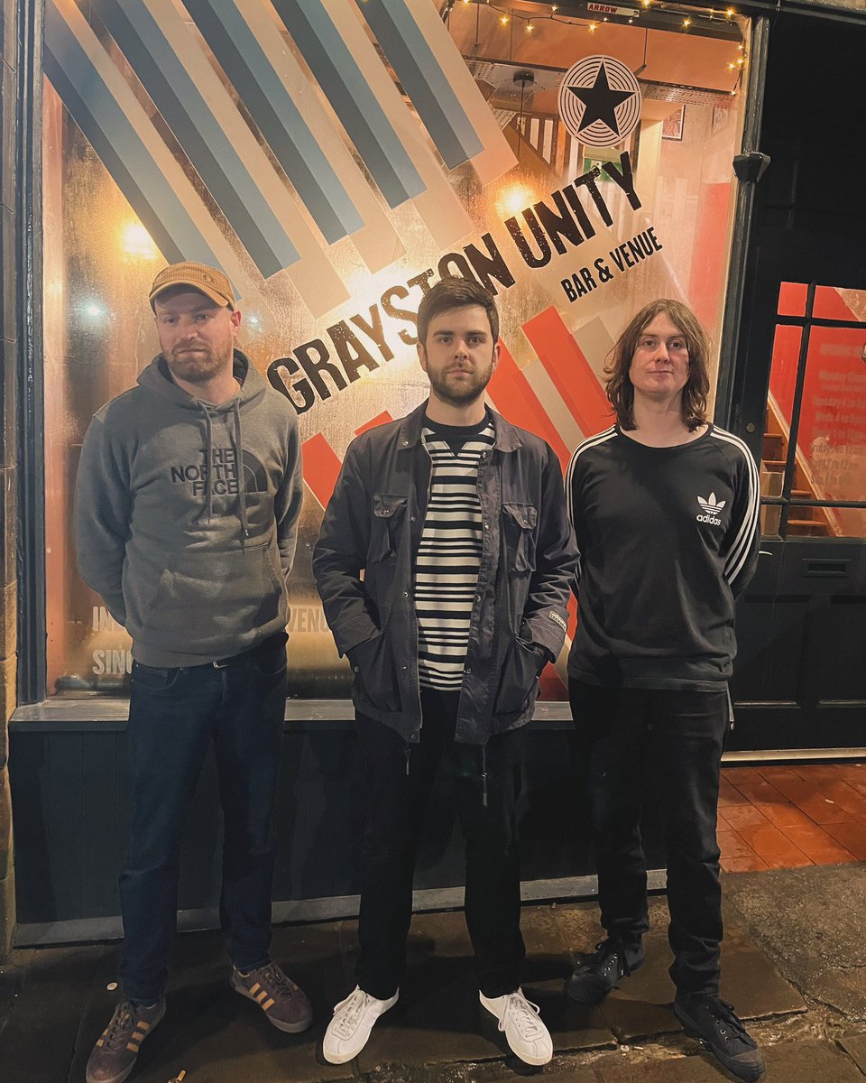 dejavegaband's tweet photo. Halifax, we’re here! Our first show of 2024 is at @GraystonThe of your town.

Times for tonight.

Doors: 8pm
Mezcal: 8:30pm
Us: 9:20pm

5 tickets left and then we are sold out.

See you all later x https://t.co/oxPJcOkvPY