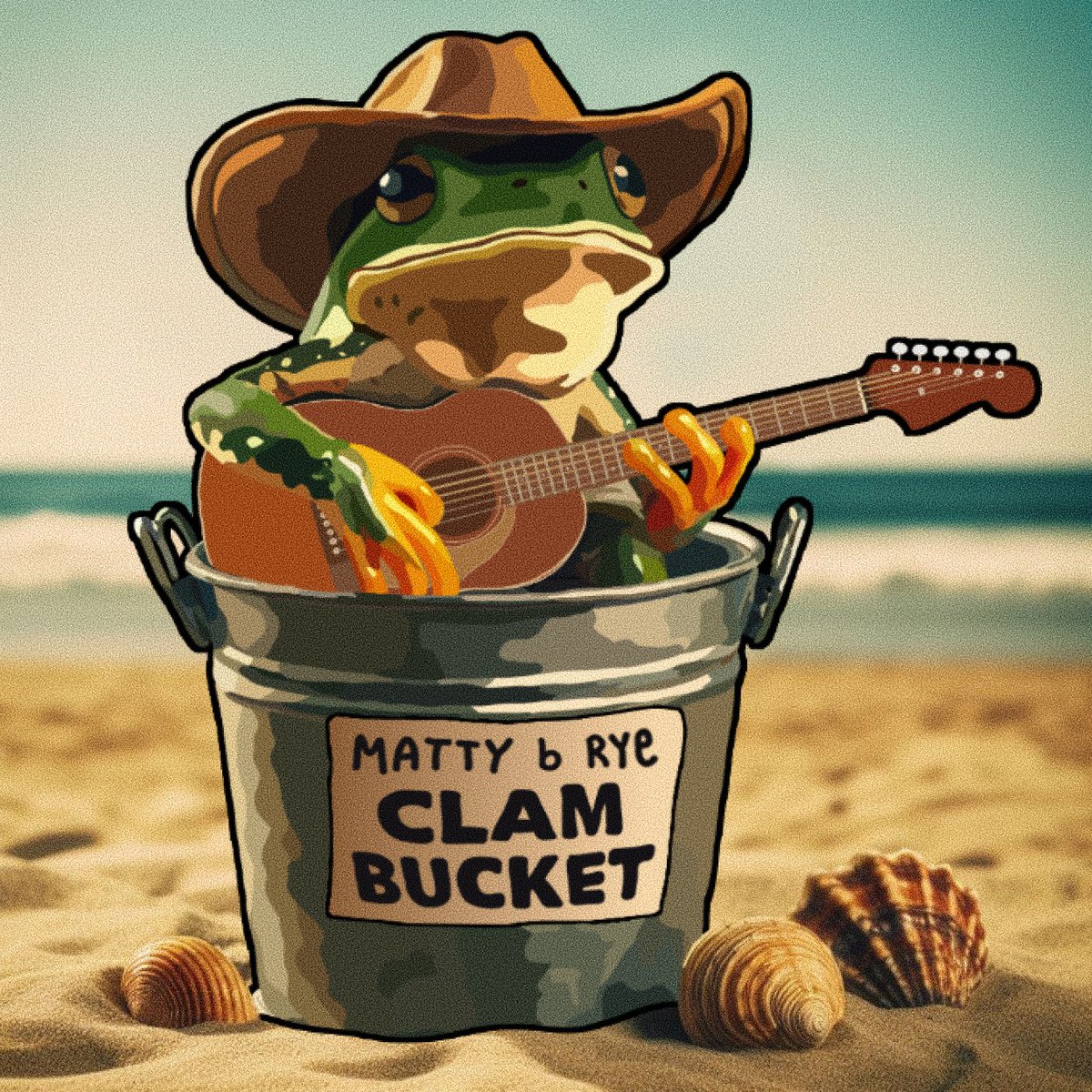 Surprise, preorders for my new album "Clambucket" start today! 🐸🪣

Check out the first single, "Keeper of the Crabs" in the link below (Bandcamp tab)
distrokid.com/hyperfollow/ma…

"Clambucket" releases on 02/19 on Bandcamp, Spotify, YouTube, Soundcloud, Amazon, and Apple Music