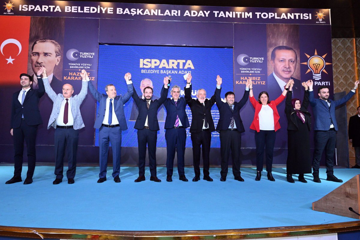 avosmanzabun's tweet photo. Genel Başkan Yardımcımız Sayın Hasan Basri Yalçın’ın katılımlarıyla, Aday Tanıtım Toplantımızı coşkulu bir şekilde gerçekleştirdik.

Isparta Belediyemiz başta olmak üzere, 12 İlçe Belediyemiz ve 9 Belde Belediyemiz ile birlikte; 22’de 22 yapmak için #HazirizKararliyiz https://t.co/gZ4FE1elZ8