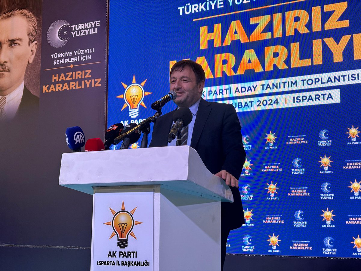 avosmanzabun's tweet photo. Genel Başkan Yardımcımız Sayın Hasan Basri Yalçın’ın katılımlarıyla, Aday Tanıtım Toplantımızı coşkulu bir şekilde gerçekleştirdik.

Isparta Belediyemiz başta olmak üzere, 12 İlçe Belediyemiz ve 9 Belde Belediyemiz ile birlikte; 22’de 22 yapmak için #HazirizKararliyiz https://t.co/gZ4FE1elZ8