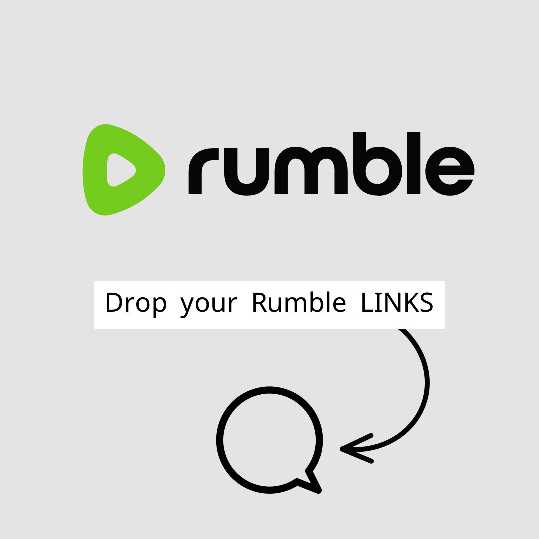 LumpyPotatoX2 (@thelumpypotato) on Twitter photo Bulletin: <a href="/rumblevideo/">Rumble 🏴☠️</a> Channel/Users
- Connect with other Creators
- Drop your Channel/User Link 🔗
- Share / RT
#RumbleTakeover Bulletin: <a href="/rumblevideo/">Rumble 🏴☠️</a> Channel/Users
- Connect with other Creators
- Drop your Channel/User Link 🔗
- Share / RT
#RumbleTakeover