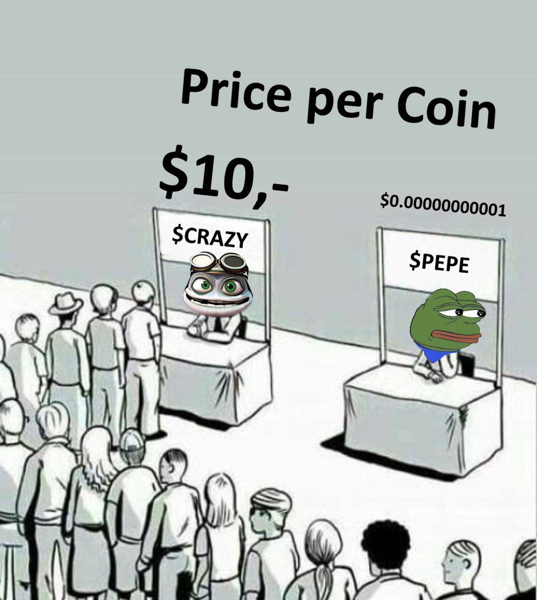 <a href="/SharksCoins/">SharksCoins 🦈 Gem Hunter</a> The OG viral 🐸 since 2️⃣0️⃣0️⃣3️⃣ is $CRAZY Frog <a href="/CrazyFrog_Coin/">$Crazy Frog Coin</a> 

Out with the OLD $PEPE and in with the NEW $CRAZY Frog 📈💹💥🚀🌛💰💵

$CRAZY WILL SHOCK A LOT OF PEOPLE WHEN IT RUNS UP TO #1000x during #MemecoinSeason2024 crazyfrog.love 🤝 💎🙌🏆