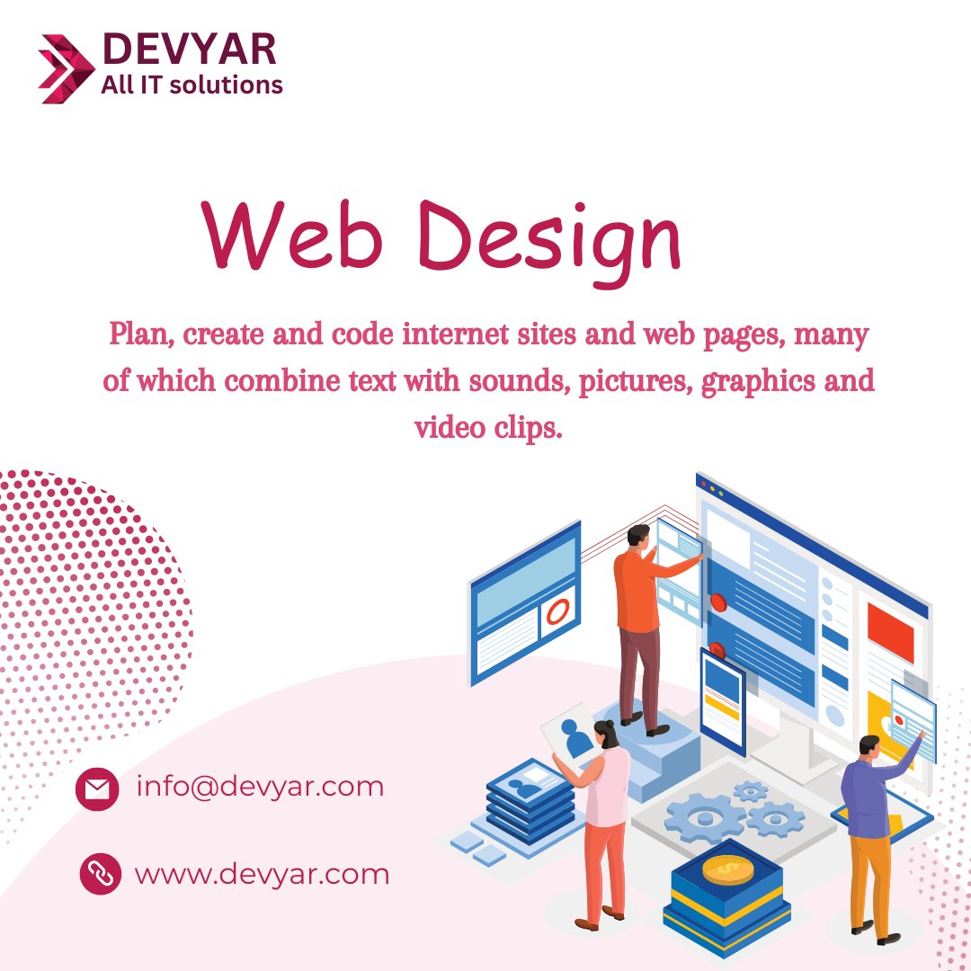 DevyarSoftware's tweet image. 🌐💻 Elevate Your Online Presence with Devyar&apos;s Expert Web Design Services! 💡✨

Ready to make a lasting impression in the digital realm? 

#Devyar #softwaredevelopment #softwareengineer #allitsolution #websitedevelopment #DevyarIT #TechnologySolution #Innovation #SoftwareAgency