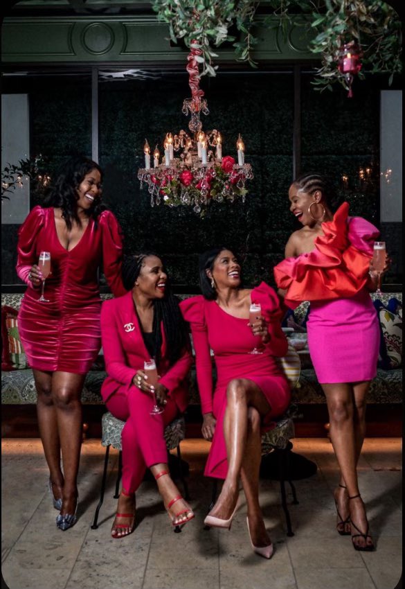blkinbloomclt's tweet photo. Blooming friendships on Galentine’s Day💕 – where the beauty of sisterhood ❤️blossoms, and the joy of shared moments fills our hearts with love 💗 and laughter 🤭 ! 

With Galentine season here, how are you celebrating with friends? 

#Blkinbloom #galentinesday #love #laughter https://t.co/moYTw9bDOK