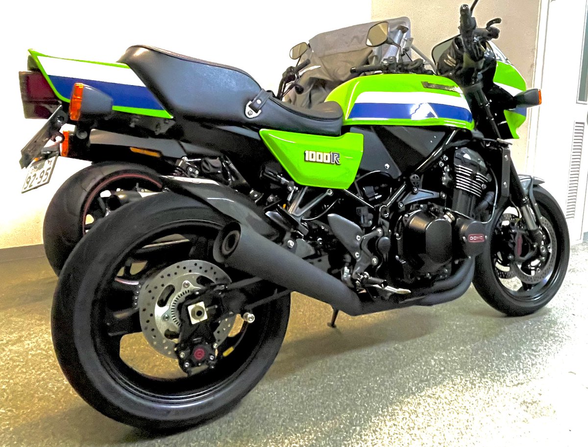 Zest_Cuore029's tweet photo. 装着完了‼️😎
#doremicollection
#ダイマグ
#z900rs https://t.co/M8DamC2b91