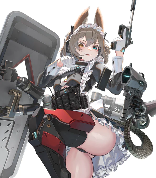 #女の子に銃持たせるの好きゾ 