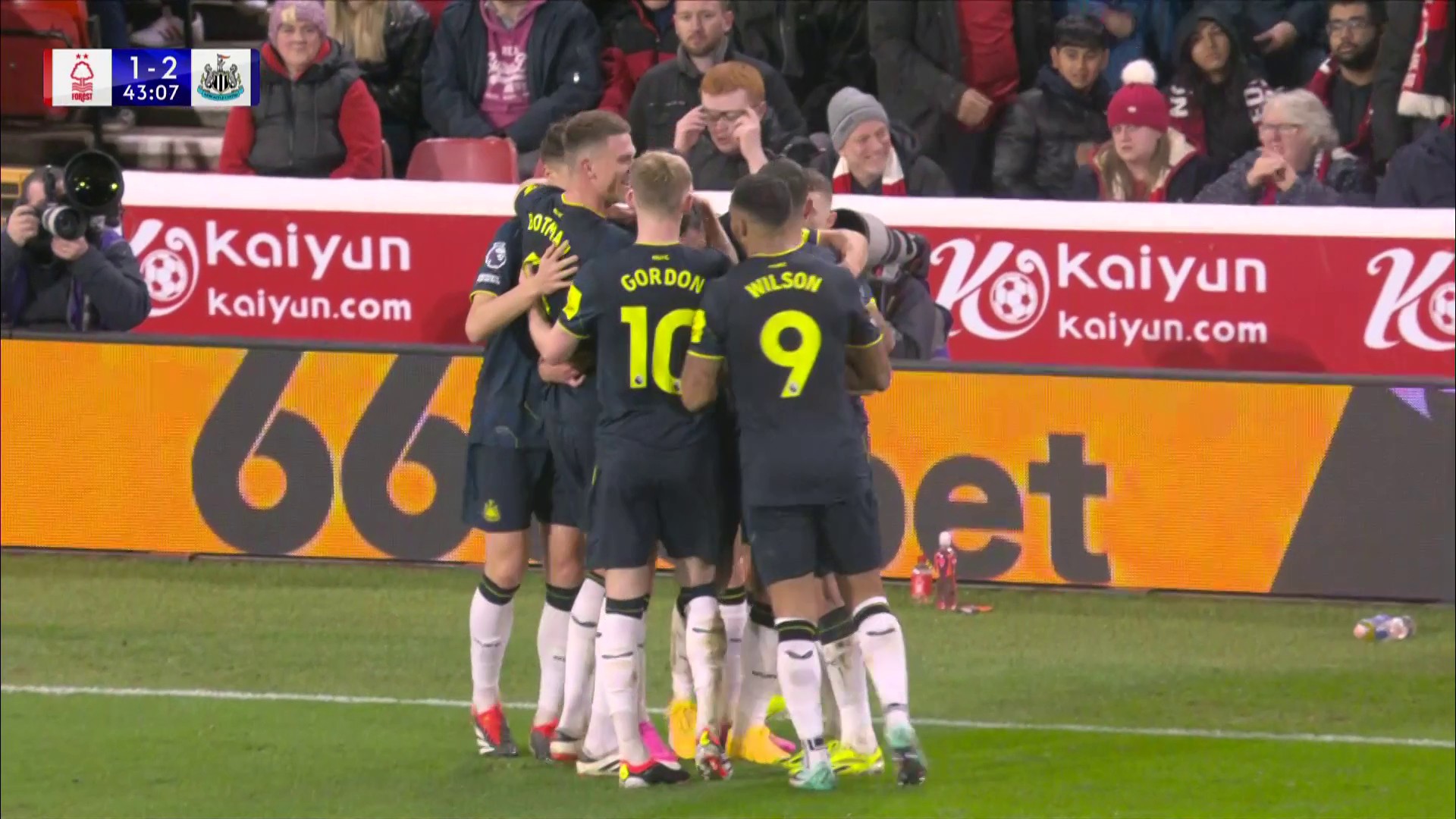 Schar powers Newcastle 2-1 in front of Forest