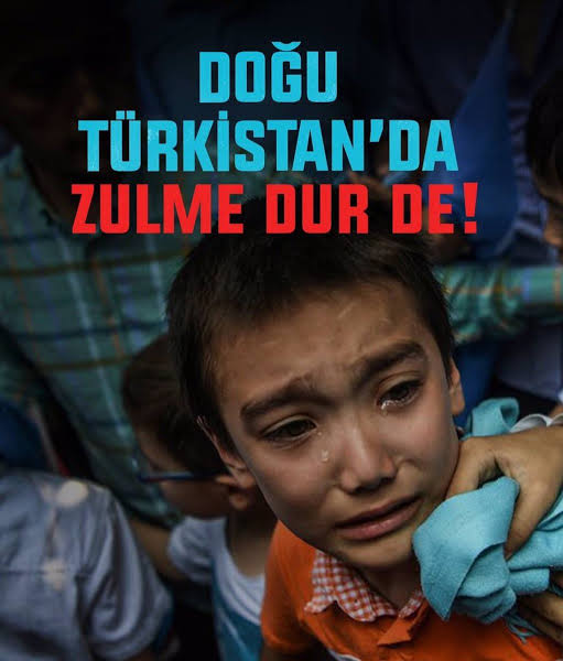 Sessiz kalma Türk Milleti,
Doğu Türkistan'da süren Çin zulmüne dur de!
#uyghurgenocide