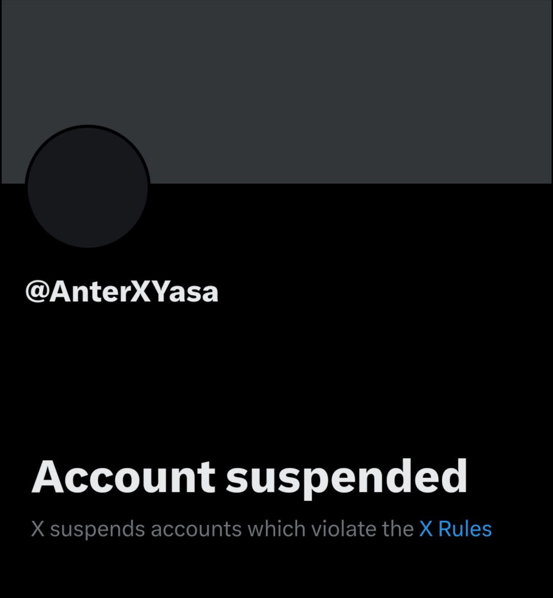 Another ex muslim handle cancelled by the Islamists and the wokes. @AnterXYasa is an exmuslim activist from Finland.