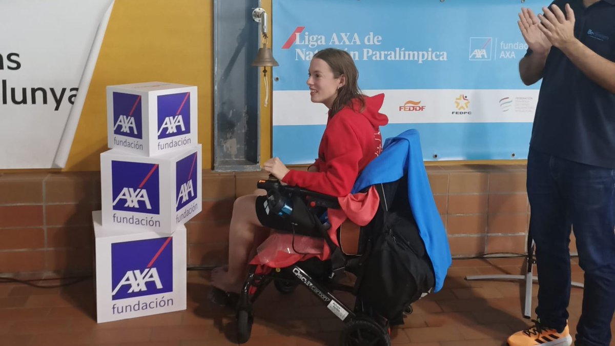 _FEDPC_'s tweet photo. 📢 Marta Fernández, récord del mundo en 50 mariposa S3 (45.49 segundos) en la Liga AXA de Barcelona 🏊‍♀️🏊‍♂️ La burgalesa logra la mínima A en 100 libre y Dani Ferrer dos mínimas B en 50 libre y 50 espalda para los Juegos de París

Más información 📰 aquí 👇
https://t.co/ilG5G9fUpJ https://t.co/EjhGIYZejz