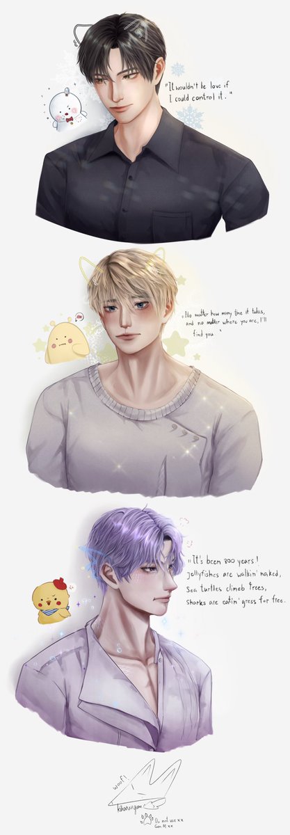 🎀 ฟออินฟิน  #LoveandDeepspace #恋と深空 #Zayne #Rafayel #Xavier