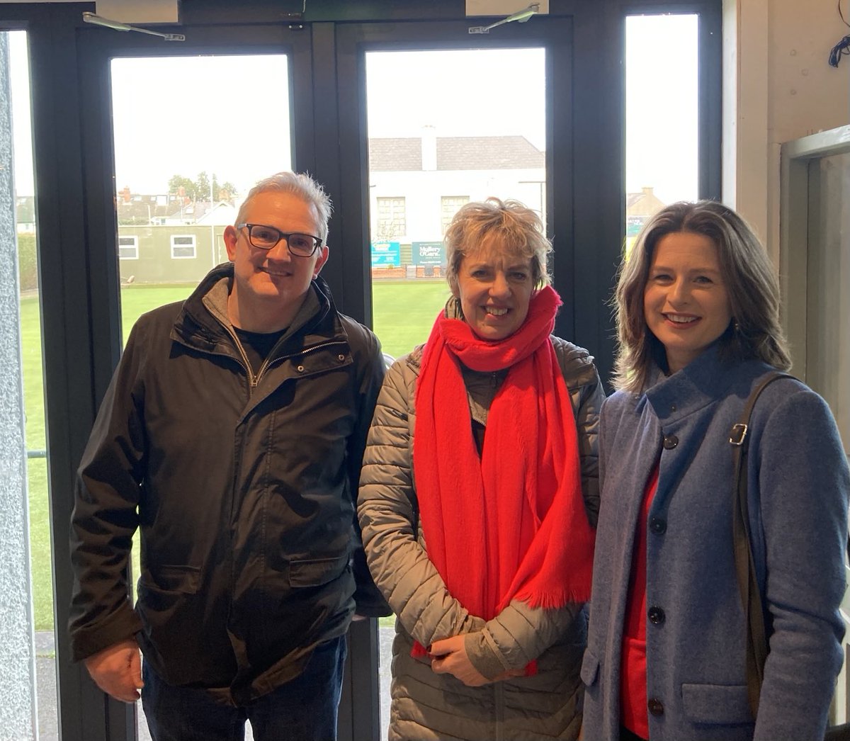 Thanks to Ruth, David and all at ⁦@terenuresports⁩ ⁦@TerenureCC⁩ for the tour of clubhouse and grounds today - great to see so many sports and activities going on locally! #Terenure