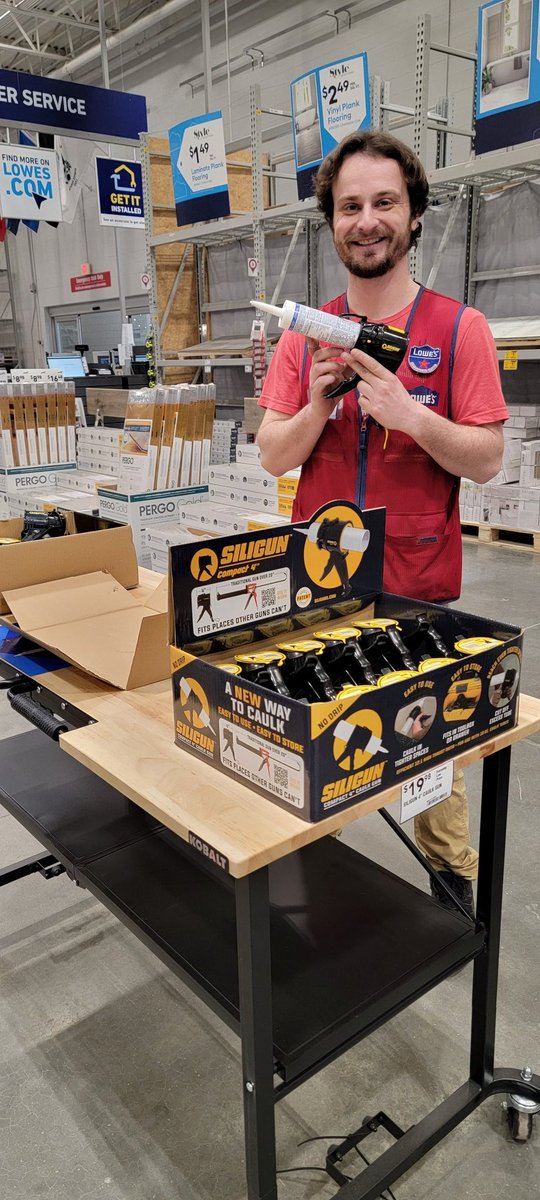 Melissa Richmond (@richmondml33) on Twitter photo Lowes of Lewisburg, WV #2507 has the SILIGUN on demo this weekend! Come by and let Justin show you how awesome this tool is for you next caulking project! <a href="/BlueBoxR1/">@BlueBoxR1</a> #r1demos Lowes of Lewisburg, WV #2507 has the SILIGUN on demo this weekend! Come by and let Justin show you how awesome this tool is for you next caulking project! <a href="/BlueBoxR1/">@BlueBoxR1</a> #r1demos