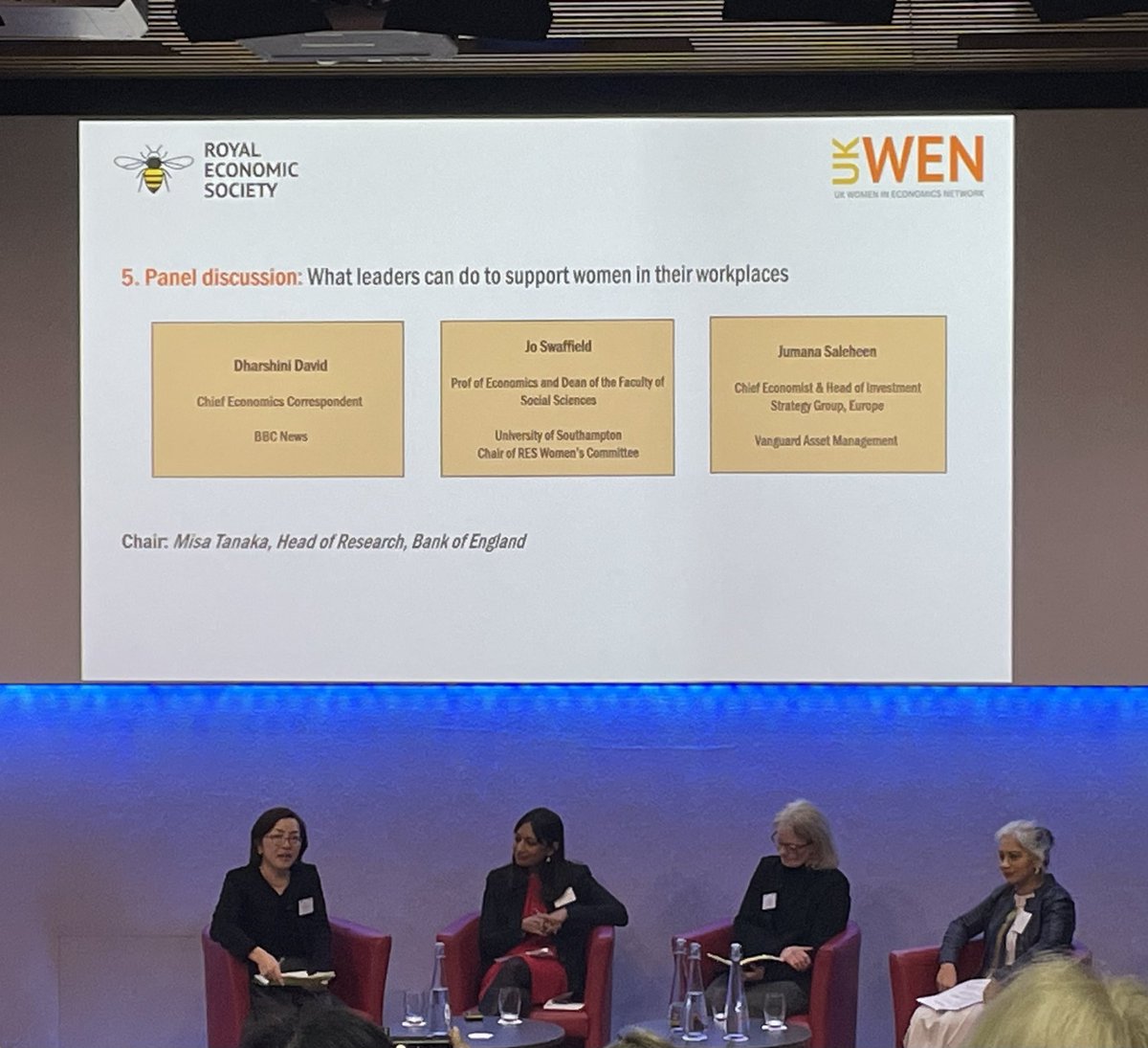 This week, our colleagues Joe Swaffield, Alessandra Foresta, Stefania Parades-Fuentes and Valentina Tonei attended the UKWEN Annual Networking event organised by the Royal Economic Society to discuss the support of career development of UK-based women in economics.