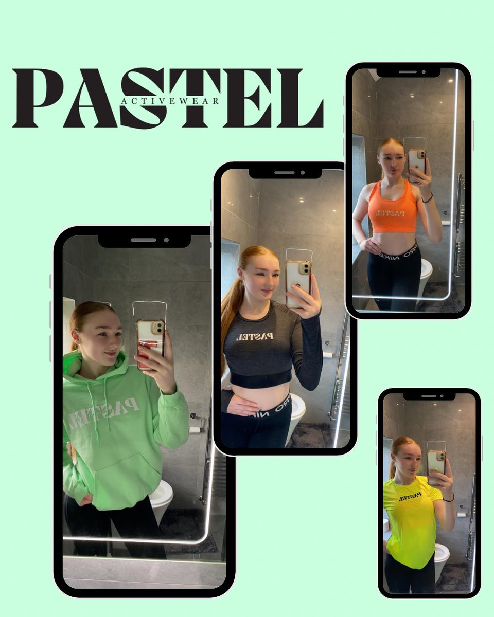 The absolutely stunning Hanna sharing our #PastelActivewear Thank you so much for all the pictures your amazing. We can’t wait to continue to work with you as we develop our brand #MadeByPastel #PastelActivewear