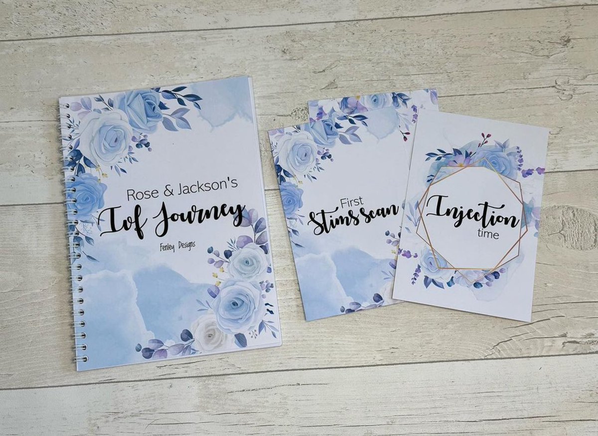 fenleydesigns's tweet photo. Personalised matching journals to our fertility milestones.
 
These can be personalised in anyway, for any treatment.

#ivfcommunity #ivfsupport #ivfjournal #ivfjourney #fertilityjourney #ttc #ivf #ivfuk #ivfireland #ivfprep #icsijourney #iuijourney #ivfsupport #infertility https://t.co/A3fkOFXo3c