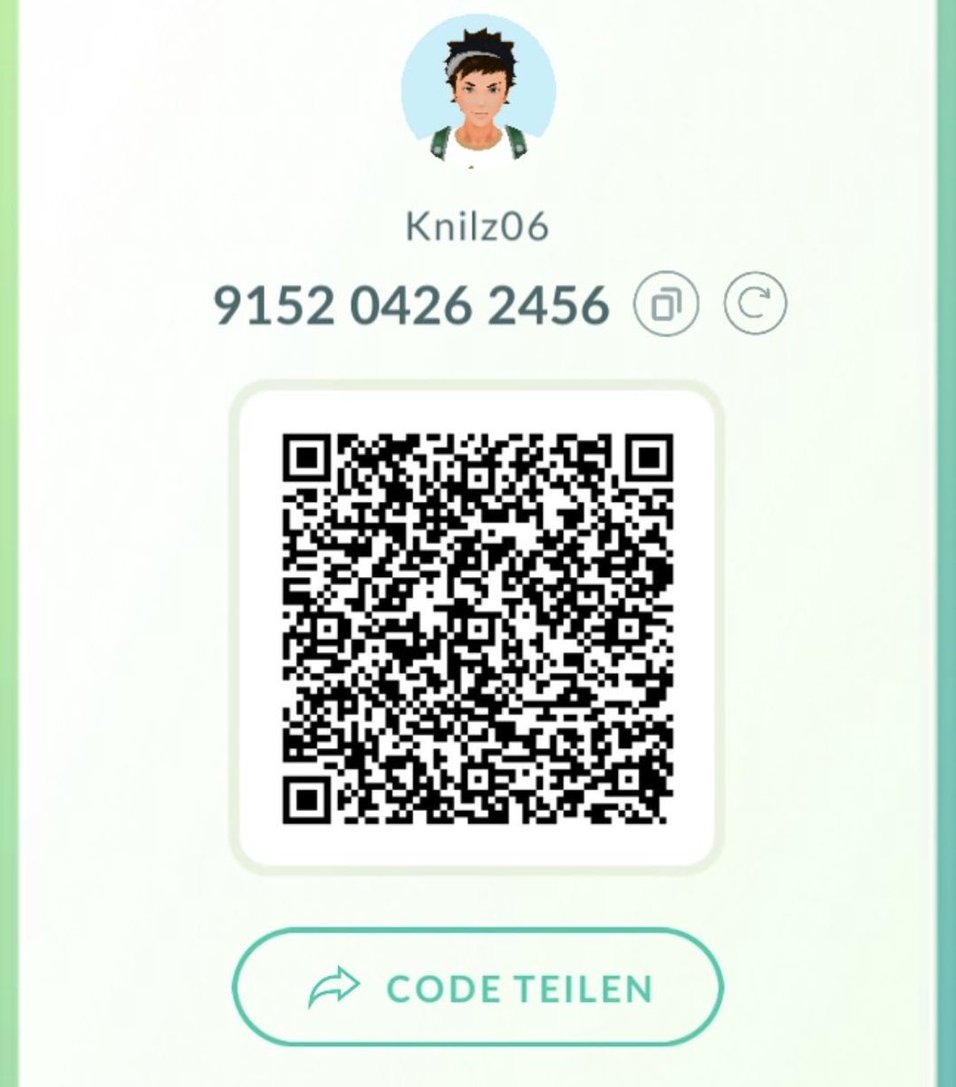 Snemelc07's tweet photo. He‘s searching for active friends who interact daily. Add this code 
9152 0426 2456
#PokemonGOfriends #pokemongofriendcode #pokemongo #pokemongoapp https://t.co/cWt01FQbR9
