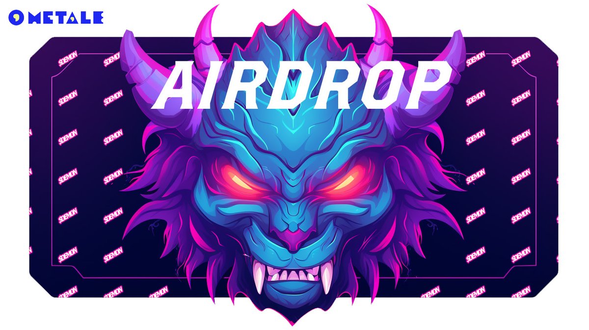 0xraqc's tweet photo. @MetaleProtocol 👿 $DEMON Airdrop #BEP404 is now LIVE!

📍Go to: https://t.co/6h9qgQpbZ3
⛓️Check if you are eligible
♻️Approve claiming prompts

Limited amount of entries! https://t.co/GSDo2LM3FV