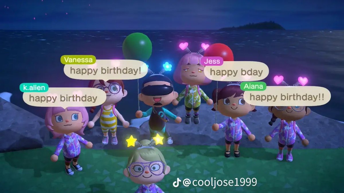 CoolJose1999's tweet photo. We had so much fun last night at koriko to celebrate my bestie Kristina Carden’s birthday❤️ (feat. MissWitch/Jess Tapia/vanessas_library/g59aiana/Katrina alienward59) #animalcrossing #AnimalCrossingNewHorizons #CoolJose1999 #fyp #hangout  #Besties #NintendoSwich https://t.co/JPhWxmXuoh
