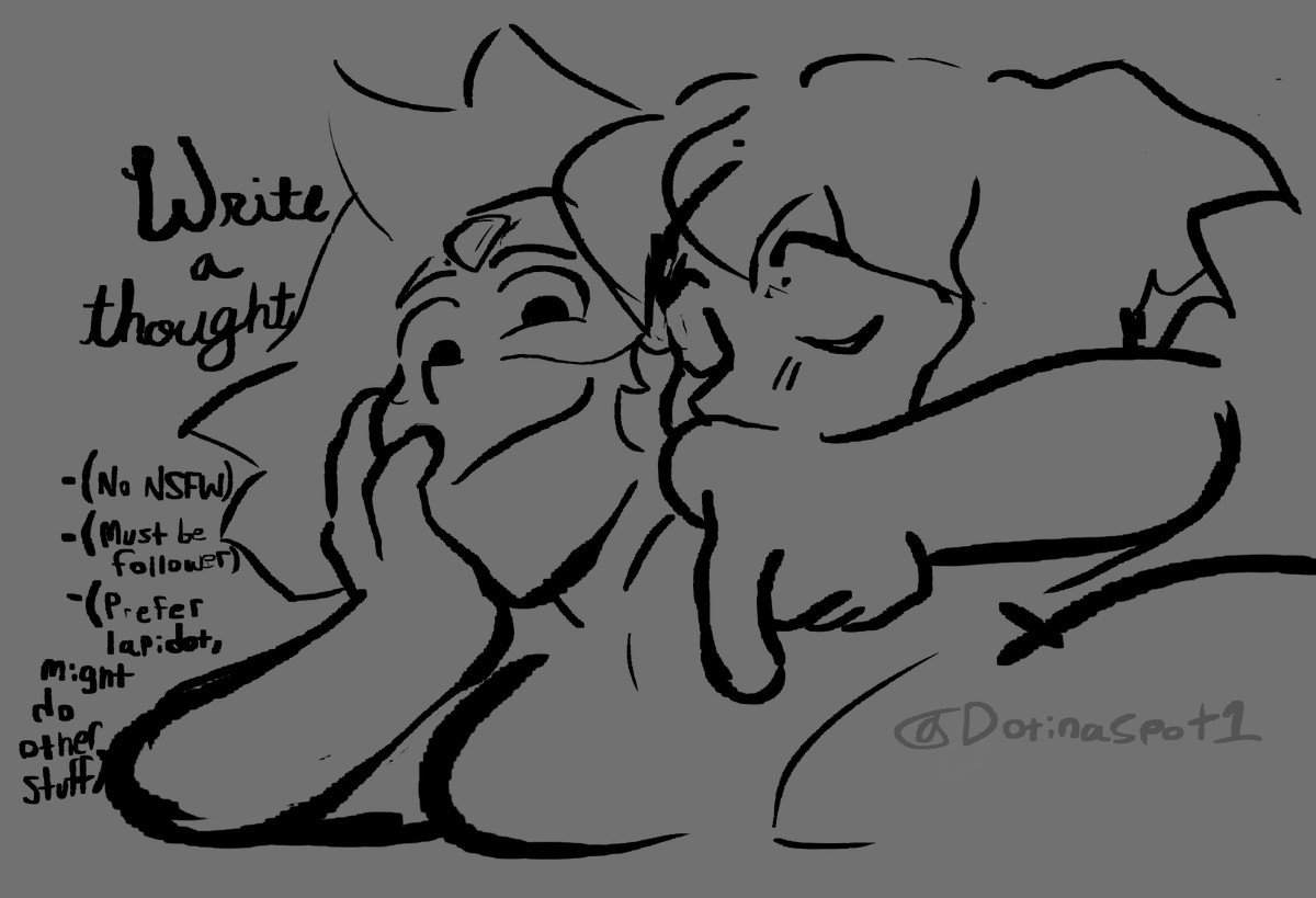 DotInASpot1's tweet photo. 🎆1000 FOLLOWERS CELEBRATION🎆
I'll draw some of y'alls suggestions in the comments :)
💚No NSFW
💙Must be followin'
😇I'll mainly do Lapidot, but tbh i'm down for whatever! 
Might doodle an OC or two if I remember your profile 🤡 https://t.co/1xsDiz03f5