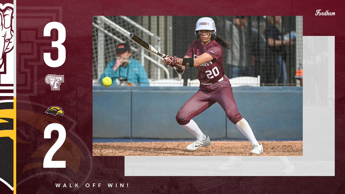 PUT ON YOUR RALLY CAPS! 🧢🧢🧢

The Rams battle back with three runs in the bottom of the seventh to take a 3-2 win over Southern Miss!

📊 tinyurl.com/2p6ak5zf

#BronxBuilt | #A10SB