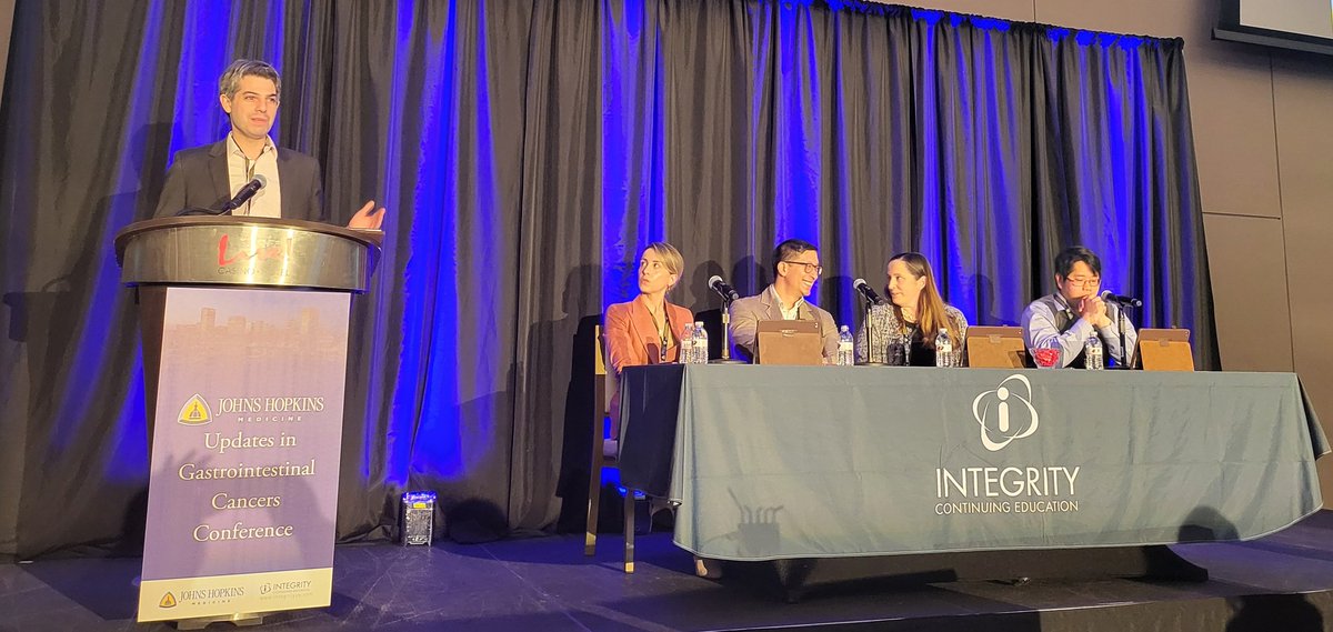 @HopkinsMedicine @sibleyonline @IntegrityCE @AshRajputInDC @hopkinskimmel @hopkinskimmel @HopkinsMedicine @IntegrityCE 👍We had an amazing panel of experts, led by Dr. Mark Yarchoan @MarkYarchoan alone with @marinabaretti @KLafaro @freddyeescorcia and David Hsieh discussing treatment options in #HCC