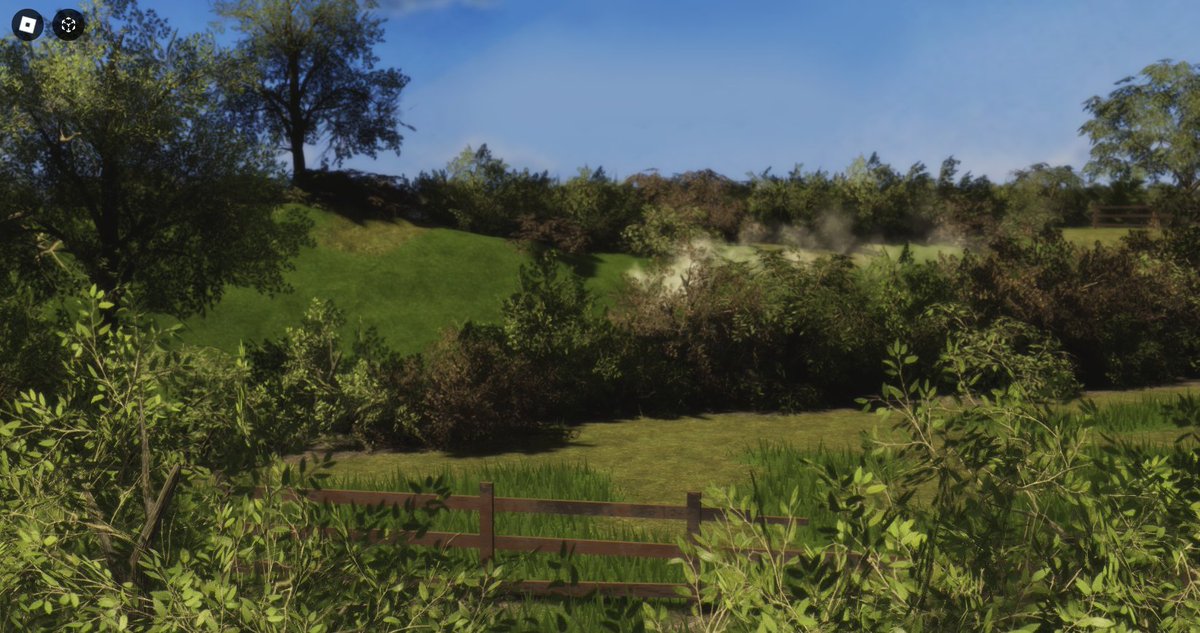 delistar475's tweet photo. every story, like a railroad, has its heroes.

for my first scratch-built set.. it kinda cooks. thanks to my friends over at @SodorLocations for tips and foliage assets!

#ROBLOX #RobloxDev #ThomasandFriends https://t.co/iWIdANmWTQ