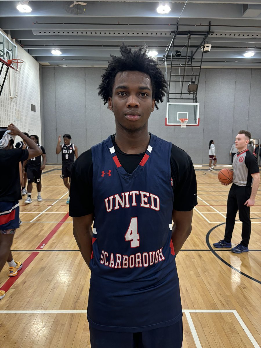 Joe Moussa (@joe_nph) on Twitter photo C/O 2025 6’4 G <a href="/OsarumwenseP4/">Progress Imafidon</a> showcased an impressive scoring arsenal today for <a href="/UnitedScholasti/">United Scholastic Academy</a>
Pretty refined shotmaking ability, did a solid job creating space in the midrange, broke guys down off dribble & got to his spots. Lengthy frame w athleticism, high two-way upside C/O 2025 6’4 G <a href="/OsarumwenseP4/">Progress Imafidon</a> showcased an impressive scoring arsenal today for <a href="/UnitedScholasti/">United Scholastic Academy</a>
Pretty refined shotmaking ability, did a solid job creating space in the midrange, broke guys down off dribble & got to his spots. Lengthy frame w athleticism, high two-way upside