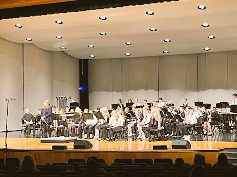 I'm so proud of our ADM MS Band students! Both the 7th and 8th grade bands received Division I+ ratings at the SCIBA Middle School Large Group competition today. Congratulations students!!
