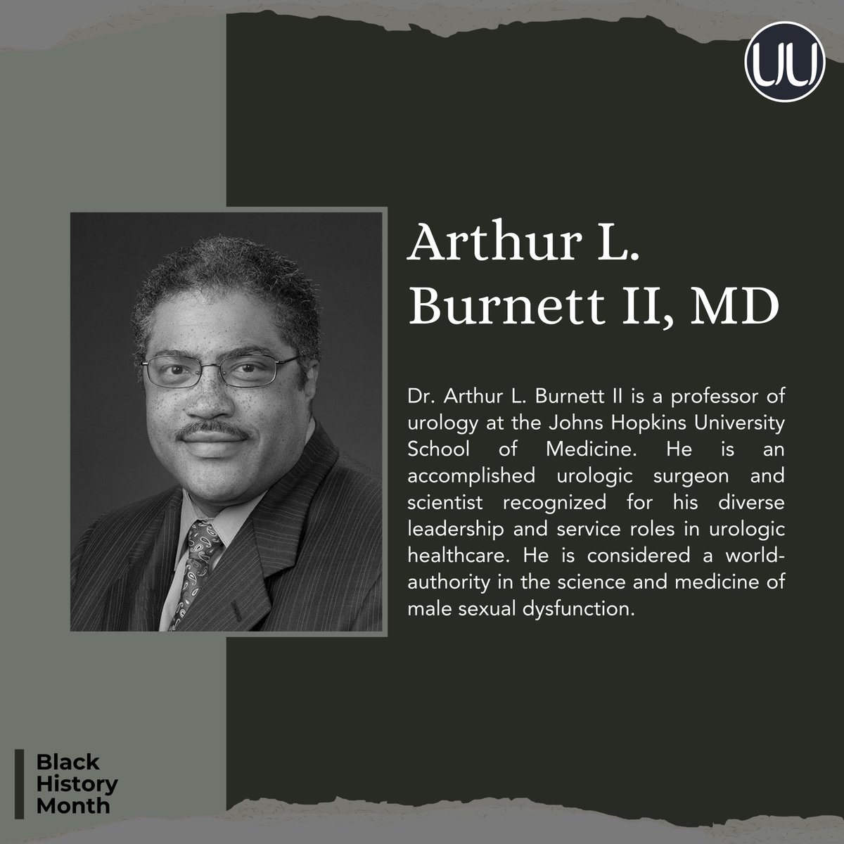 Celebrating black leaders in Urology!
Dr. Arthur L. Burnett - #LivingLegendinUrology

#BlackHistoryMonth #DiversityInMedicine #BlackExcellence  #BlackInMedicine #URiM