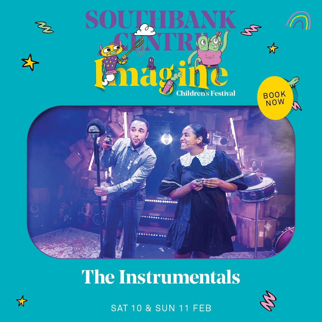 Goblin Theatre (@goblintheatre) on Twitter photo Great first day of The Instrumentals <a href="/southbankcentre/">Southbank Centre</a>. Such a brilliant team of humans to work with
Written & Directed - <a href="/MiaJerome/">Mia Jerome</a>
Design - <a href="/oliverhymans/">Oliver James Hymans</a>
Lighting - <a href="/JoshieHarriette/">Joshua Harriette</a>
Music - <a href="/Jonel1/">Cal-I Jonel</a> & <a href="/soundslikefez/">Féz</a>
Stage Manager Holly Glen
Cast Maya Manuel & Elliot Liburd Great first day of The Instrumentals <a href="/southbankcentre/">Southbank Centre</a>. Such a brilliant team of humans to work with
Written & Directed - <a href="/MiaJerome/">Mia Jerome</a>
Design - <a href="/oliverhymans/">Oliver James Hymans</a>
Lighting - <a href="/JoshieHarriette/">Joshua Harriette</a>
Music - <a href="/Jonel1/">Cal-I Jonel</a> & <a href="/soundslikefez/">Féz</a>
Stage Manager Holly Glen
Cast Maya Manuel & Elliot Liburd