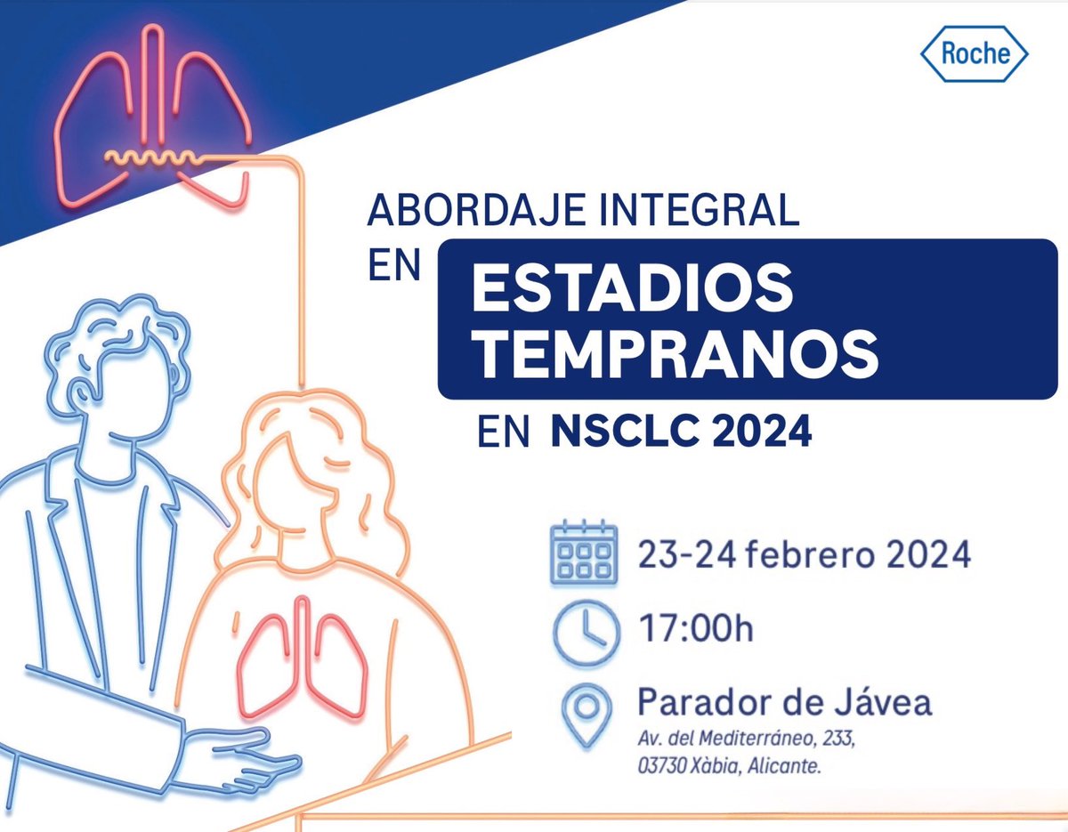 Encantado de participar en esta nueva edición, para hablar sobre un tema controvertido y muy actual: Valoración quirúrgica de resecabilidad.  

Inscríbete aquí: bit.ly/3SD3nx4

#NSCLC #lungcancer #surgery