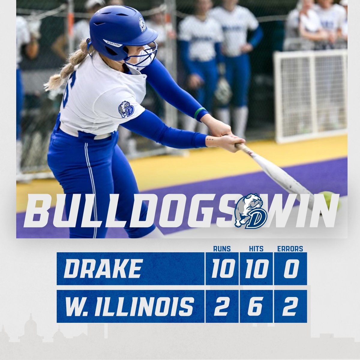 𝐁𝐔𝐋𝐋𝐃𝐎𝐆𝐒 𝐖𝐈𝐍

Koenig | 3-3, 3R, RBI, BB
Bishoff | 2-4, 4RBI
Martin | 1-3, R, 2RBI
Scheck | 5IP, 2K, W

#DSMHometownTeam