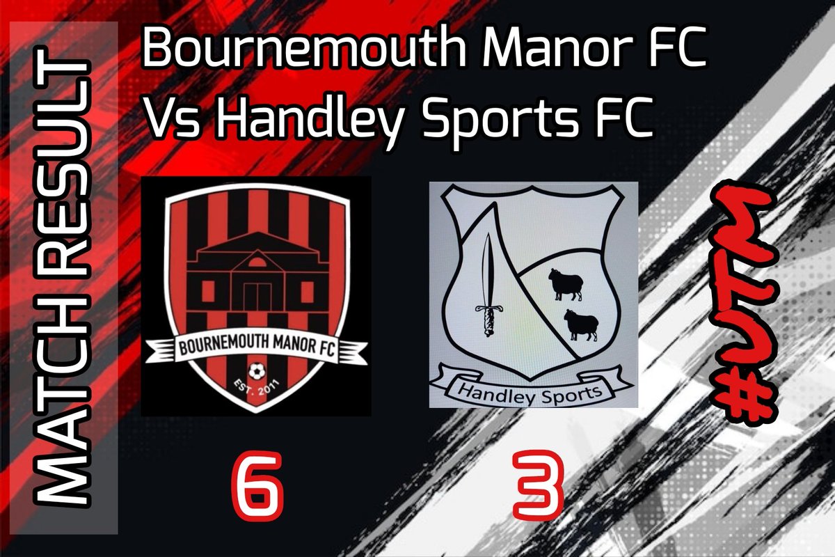 MANORS REACTION A DELIGHT TO WATCH

Bournemouth Manor put 3pts on the board and a few goals in the GD column, with an accomplished and dominant display down at the Manor.

Match Report to follow... 

#wearebournemouthmanor #UTM🔴⚫