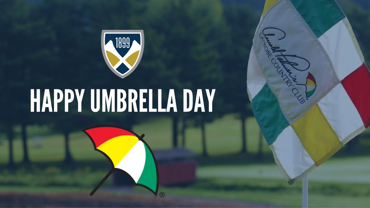 Western Pennsylvania Golf Association (@thewpga) on Twitter photo Everyday is #UmbrellaDay ā±ļø in Western PA.
We are honored to celebrate Arnold Palmerās legacy and his love of golf today and everyday.
Learn more about #UmbrellaDay ā±ļø ā³ loom.ly/Wq_lscw
#PalmerUmbrella #UmbrellaDay | <a href="/ArnoldPalmer/">Arnold Palmer</a> <a href="/ArniesArmyCF/">Arnold & Winnie Palmer Foundation</a> Everyday is #UmbrellaDay ā±ļø in Western PA.
We are honored to celebrate Arnold Palmerās legacy and his love of golf today and everyday.
Learn more about #UmbrellaDay ā±ļø ā³ loom.ly/Wq_lscw
#PalmerUmbrella #UmbrellaDay | <a href="/ArnoldPalmer/">Arnold Palmer</a> <a href="/ArniesArmyCF/">Arnold & Winnie Palmer Foundation</a>
