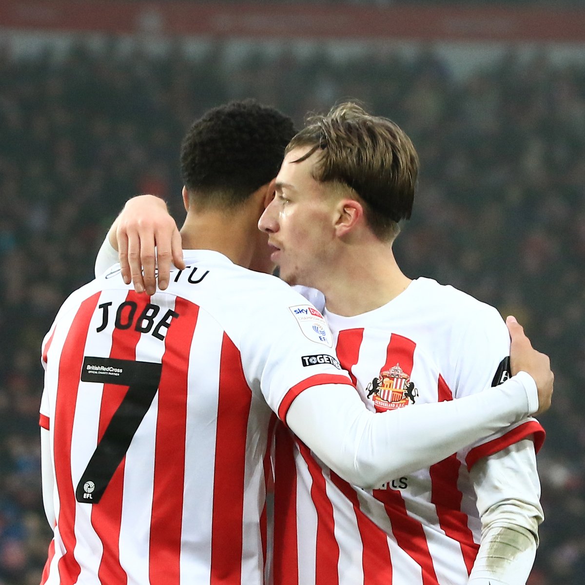 SunderlandAFC's tweet photo. 🫂🥰 https://t.co/nqvNlHsv4I
