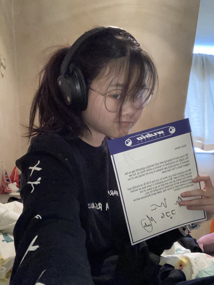 MysticFoxyWolf's tweet photo. and they say spending hours of your time listening to your faves gets you nothing. https://t.co/FOXnfRi6HJ