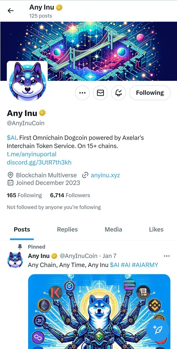 JulianCrypto10's tweet photo. @Thorshammergems #AnyInu next 1000x @AnyInuCoin https://t.co/kXkZHkmJVa