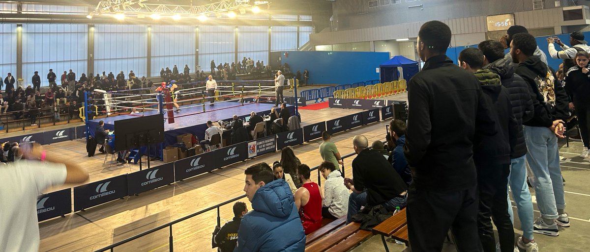 geoffroyboulard's tweet photo. 🥊 À Max-Rousié #Paris17 pour le centenaire du Challenge du 1er Round du Comité régional @FF_Boxe avec @adlmorandiere @JPLUSTYK @LamineAmimer @DominiqueNato @Ali_Oubaali 
🎦 https://t.co/mWXp65eJ8c https://t.co/VGh49UuNre