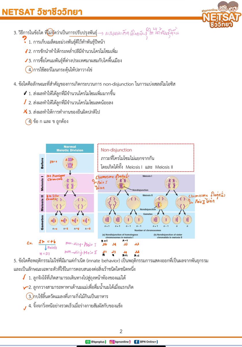 Noom_SMP's tweet photo. 📌โค้งสุดท้าย ก่อนสอบ NETSAT 1/67🔶

เฉลยละเอียด ข้อสอบ NETSAT ชีววิทยา 2/66 
❤️ YouTube : BPN ONLIN
ลิงก์นี้เลย 👉🏼 https://t.co/aVnXewIcFi
.

ขอให้ทุกคนประสบผลสำเร็จนะลูก
สอบได้คะแนนเยอะๆเลย
🥳🍀

#DEK67 #NETSAT #มข #สอบติดมข #ติวชีวะ #bpnonline #NETSAT67 https://t.co/CoFvsHVhHO