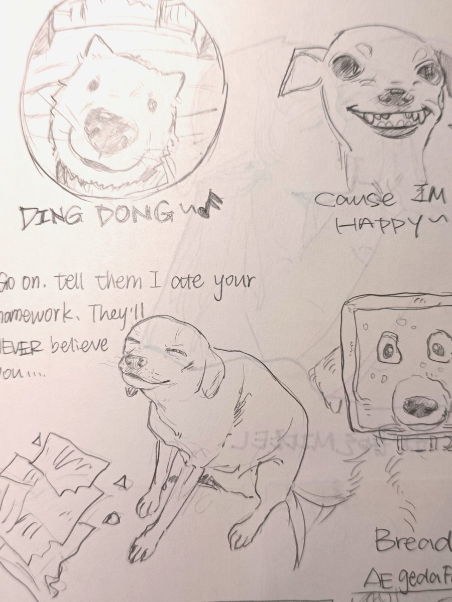 random meme doodles 