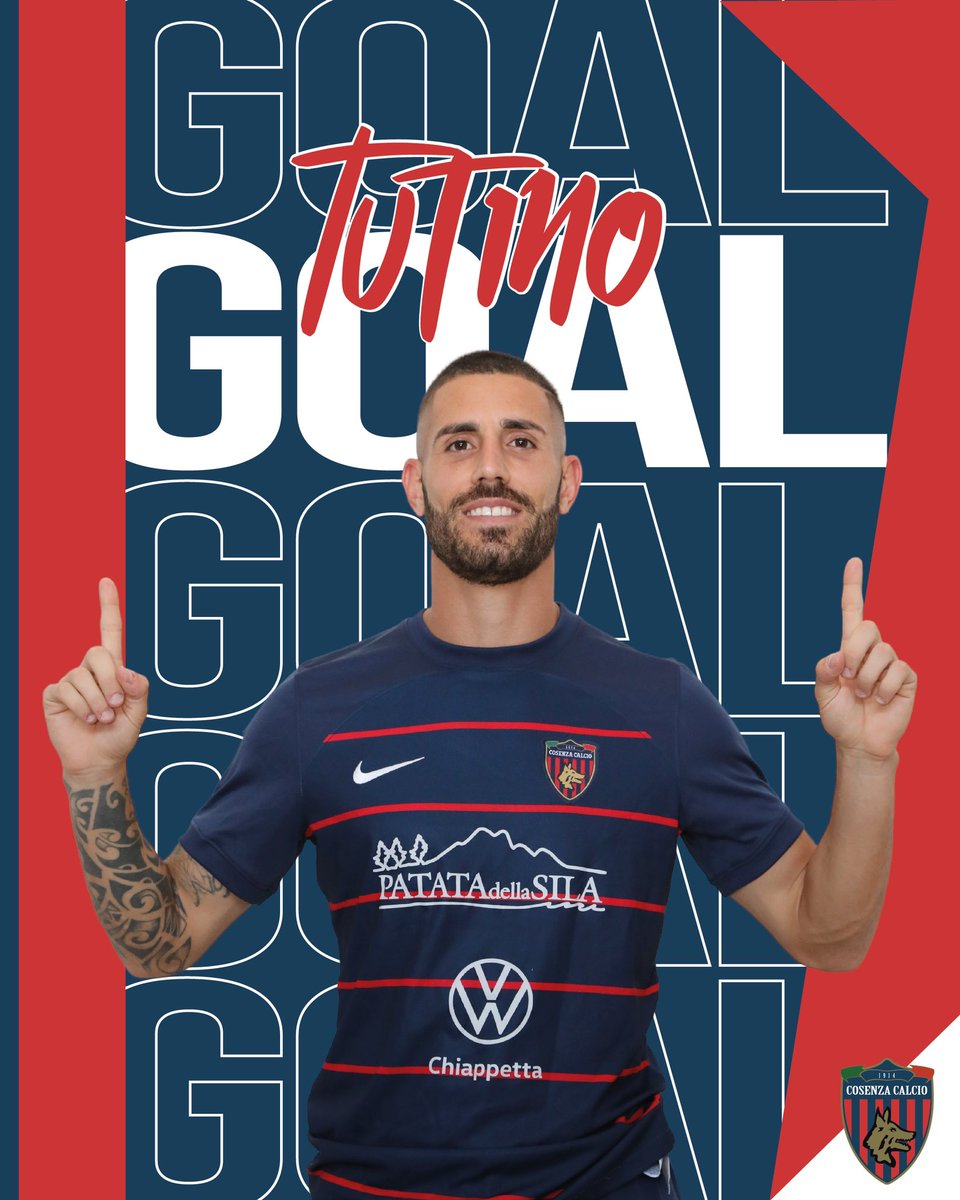 CosenzaOfficial's tweet photo. TUTINO CHIRURGICO: PALO E… GOOOOOL 🐺❤️💙

Al 62’ Gennaro fa 9 in campionato con un mancino preciso-preciso su assist di Mazzocchi: 1️⃣-0️⃣

#ForzaLupi #COSPIS https://t.co/aZsLq78Od1